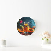 PAPAYA - TROPICAL KISS RUNDE WANDUHR (Zuhause)