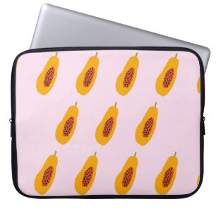 Papaya Vintag Pattern Laptopschutzhülle