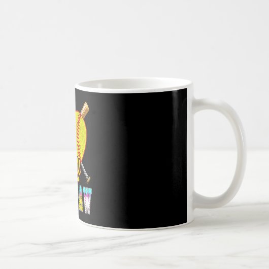 Papaya von beiden halben Baseball-Softball-Eiscrem Kaffeetasse (Rechts)