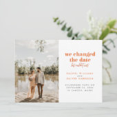 Papaya wir haben das Datum geändert, konnten aber Ankündigung (Stehend Vorderseite)