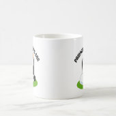 Papayas anderes Auto (Golfmobil) Kaffeetasse (Mittel)