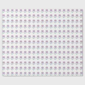 Papel caricia floral de paz geschenkpapier