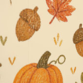 Papel de pared con patrón bosque de otoño tapete (Naht)