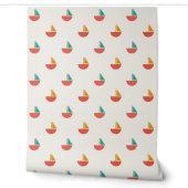 Papel de pared con patrón de barquitos pequeños tapete (Abrollen)