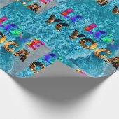 Papel de presente geschenkpapier (Ecke)