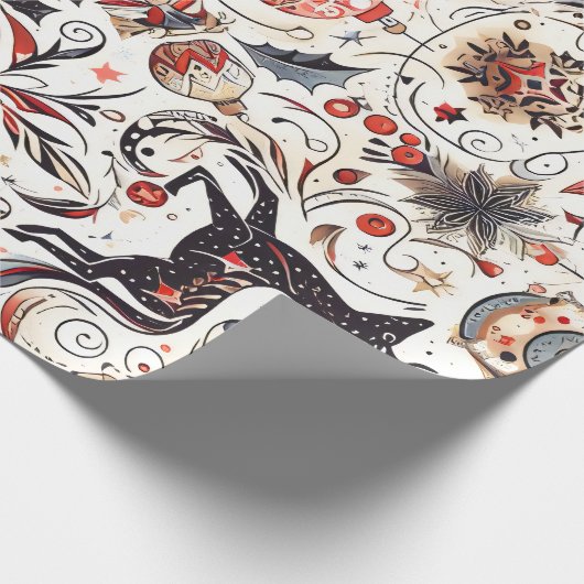 papel de presente geschenkpapier (Ecke)