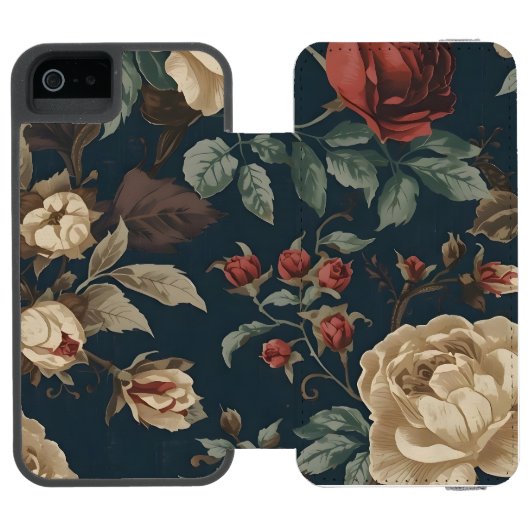 papel de presente incipio iPhone Geldbeutel-Hülle (Folio Geöffnet)