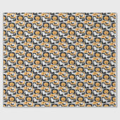 Papel De Regalo Beware of the cat! Geschenkpapier (Flach)