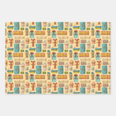 Papel de regalo con estampado de regalitos geschenkpapier set (Vorderseite 2)