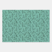 Papel de regalo con motivos navideños geschenkpapier set (Vorderseite)