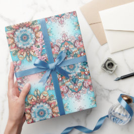 Papel de Regalo Copos de Nieve Geschenkpapier