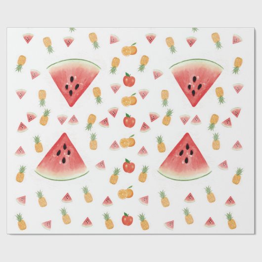 "Papel de Regalo 'Dulce Verano' – sandia Geschenkpapier (Flach)