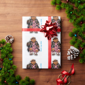 Papel de regalo: El 10 Modo Campeón activado. Geschenkpapier