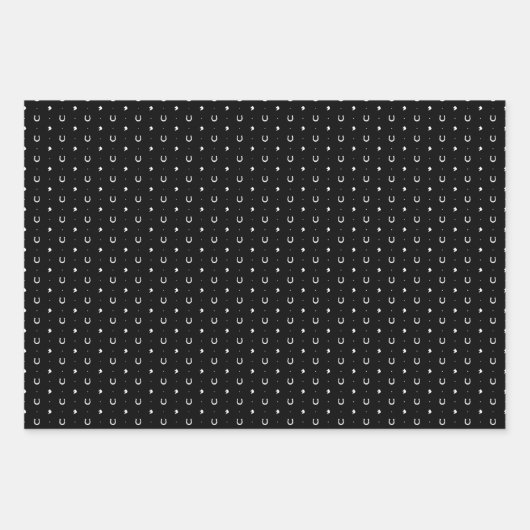 Papel de Regalo Estilo Western Geschenkpapier Set (Vorderseite)