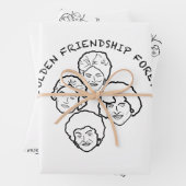Papel de regalo Golden Friendship Geschenkpapier Set (Beispiel)