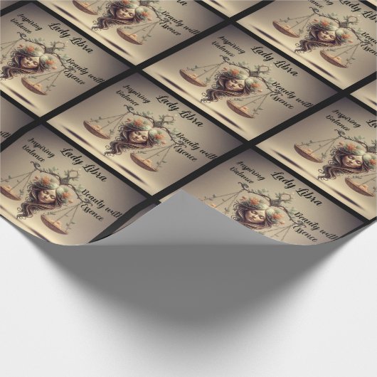 Papel de Regalo Lady Libra Geschenkpapier (Ecke)
