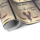 Papel de Regalo Lady Libra Geschenkpapier (Rolleneckpunkt)