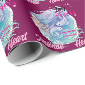 Papel de regalo Lady Piscis  Geschenkpapier (Rolleneckpunkt)
