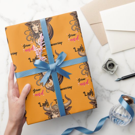 Papel de regalo Lady Tauro – Envuelve con fuerza  Geschenkpapier (Schenken)