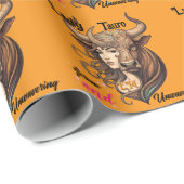 Papel de regalo Lady Tauro – Envuelve con fuerza Geschenkpapier (Rolleneckpunkt)