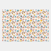 Papel de regalo navideño geschenkpapier set (Vorderseite 3)