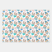 Papel de regalo navideño geschenkpapier set (Vorderseite 2)