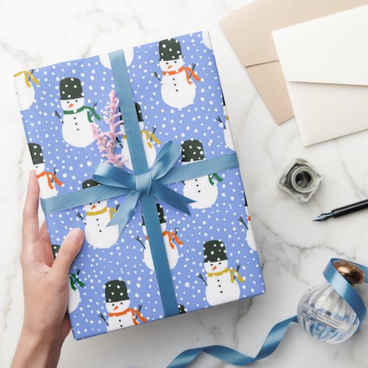 Papel de regalo snowmen geschenkpapier (Schenken)