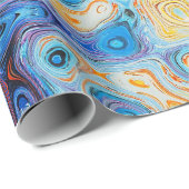 papel de regalo textura obra de arte abstracto geschenkpapier (Rolleneckpunkt)