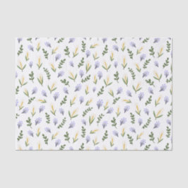 Papel de seda flor de agua y lavanda seidenpapier