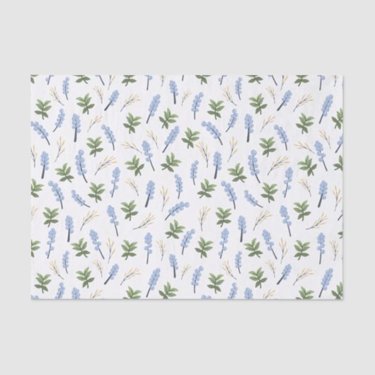 Papel de seda Flor de espuela de caballero Seidenpapier (Vorderseite)