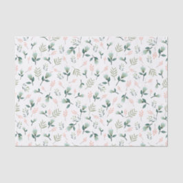Papel de seda flores y hojas tropicales seidenpapier