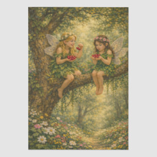 Papel de seda Hadas para decopauge, regalos Seidenpapier