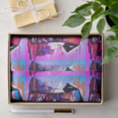 Papel de seda Nueva York Graffitis Seidenpapier (Geschenk)