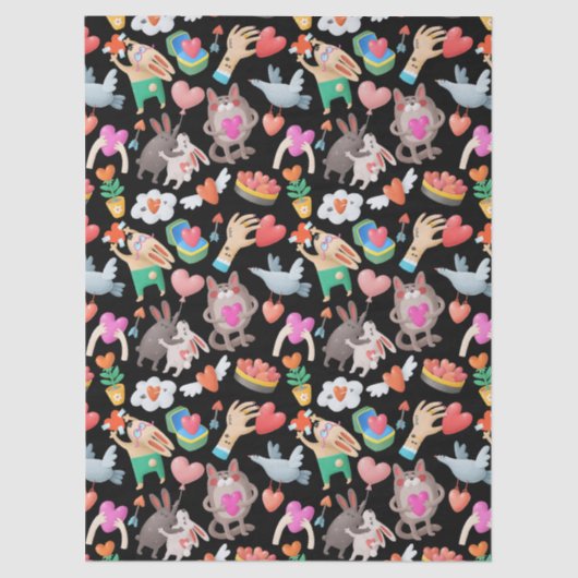 Papel de Seda San Valentín Seidenpapier (Vorderseite)