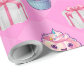 Papel Kawai regalo  Geschenkpapier (Rolleneckpunkt)