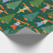 Papel navideño nutcracker geschenkpapier (Ecke)