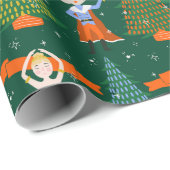 Papel navideño nutcracker geschenkpapier (Rolleneckpunkt)