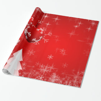 Papel para navidad red white Merry Christmas Geschenkpapier
