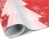 Papel para navidad red white  Merry Christmas Geschenkpapier (Rolleneckpunkt)