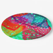 Papel Picado Designpapierplatte Pappteller (Schrägansicht)