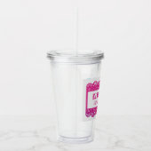 Papel Picado Fun Fiesta Acrylic Tumbler Acryltrinkbecher (Rechts)