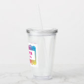 Papel Picado Fun Fiesta Acrylic Tumbler Acryltrinkbecher (Links)