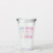 Papel Picado Fun Fiesta Acrylic Tumbler Acryltrinkbecher (Rückseite)