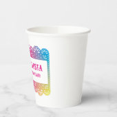 Papel Picado Fun Fiesta Pappbecher (Links)