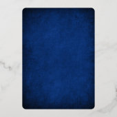 Papel Picado Hochzeit Folieneinladung (Rückseite)