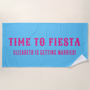 Papel Picado Lustige Fiesta Strandtuch