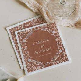 Papel Picado Mexican Wedding Paper Serviette