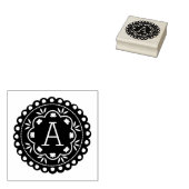 Papel Picado Monogram Gummistempel (Stempel)