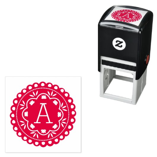 Papel Picado Permastempel (Beispiel)