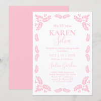Papel Picado Pink Quinceanera